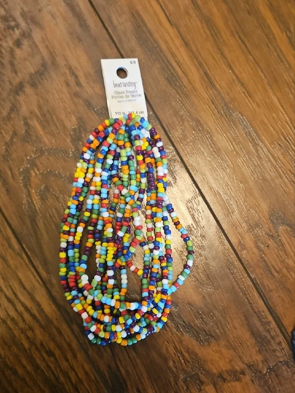Glass beads and Wooden Beads